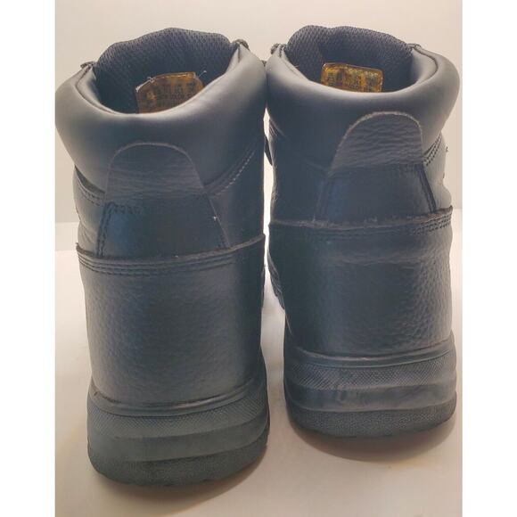 Skechers Mens Work Boot Steel Toe Black Size 7.5 Wide Slip & Oil Resistant 7.5W - Picture 9 of 13